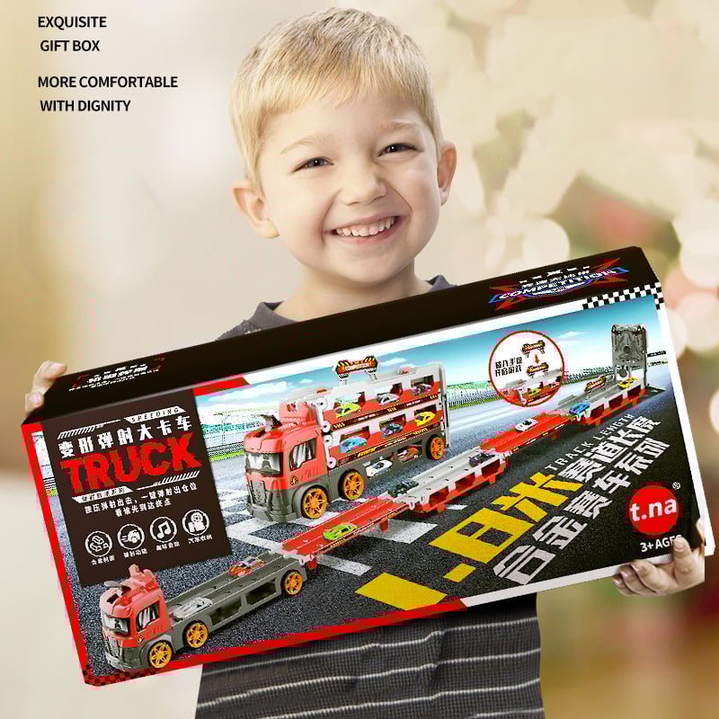 aldorian™-Catapulting Racing Track with Cars