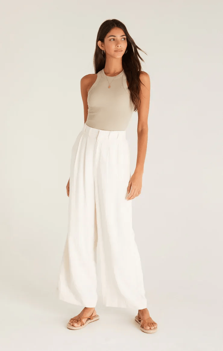 aldorian™-49% OFF🔥Women's elastic high waist casual wide leg pants (Buy 2 Free Shipping)
