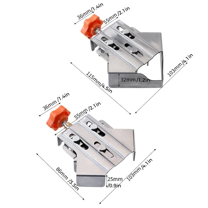 aldorian™-90 Degree Clamps for Woodworking
