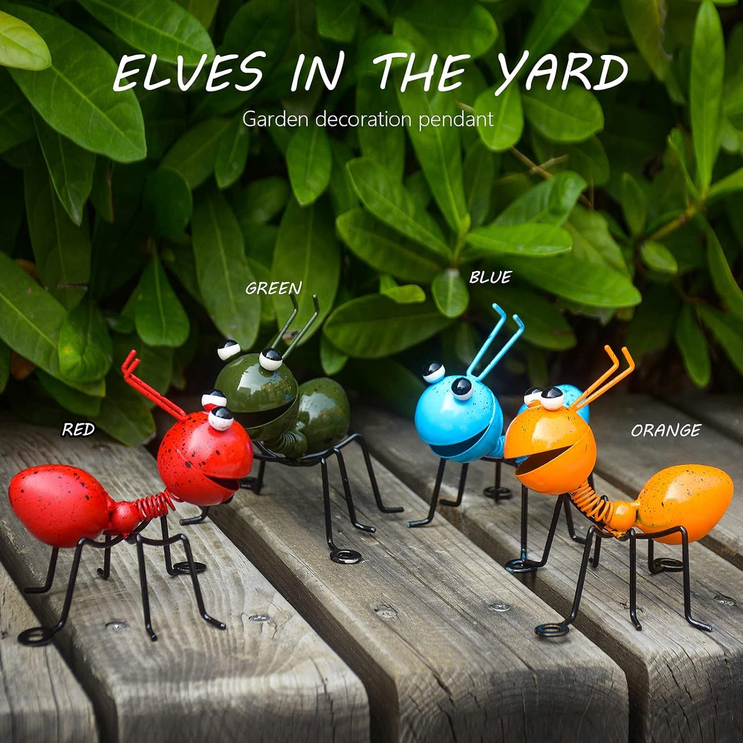 Creative Metal Ant Design Garden Decoration