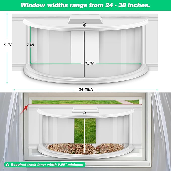 aldorian™-Discover the Ultimate Bird-Watching Experience with Our Window Bird Feeder