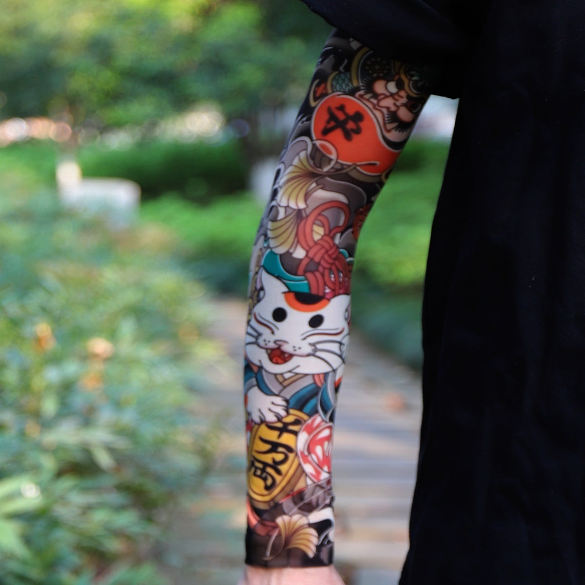 ⚜️Men's Ultra-Realistic Tattoo-Style Sun Protection Sleeves -Tattoo-Friendly