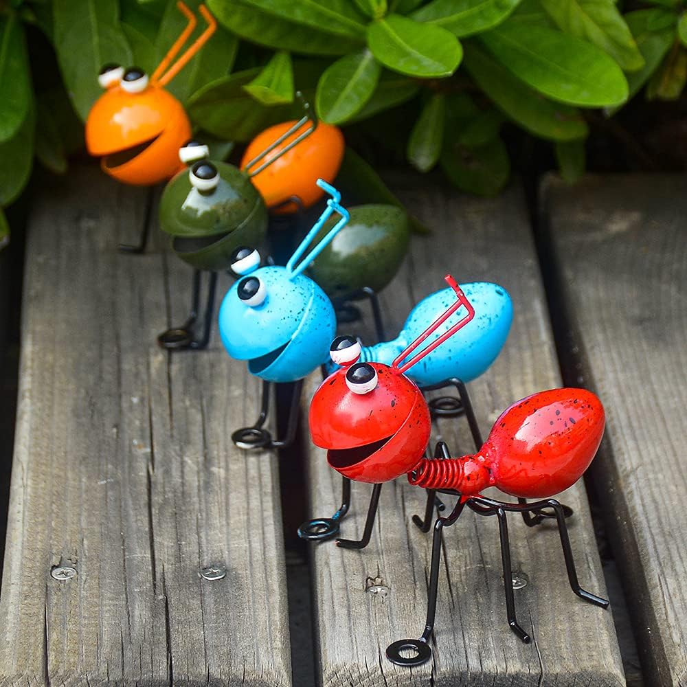 Creative Metal Ant Design Garden Decoration