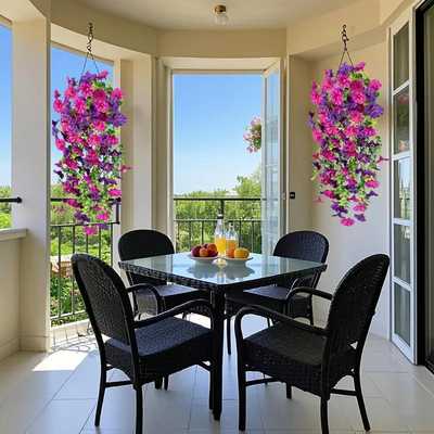 💐Perfect Home Garden Decoration – 🌺Hanging Morning Glory