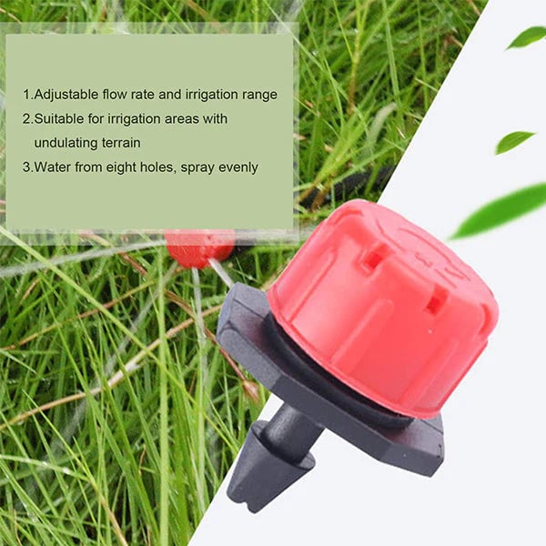 aldorian™-Aquaflow Adjustable Irrigation Drippers Sprinklers | Set of 30 PCS
