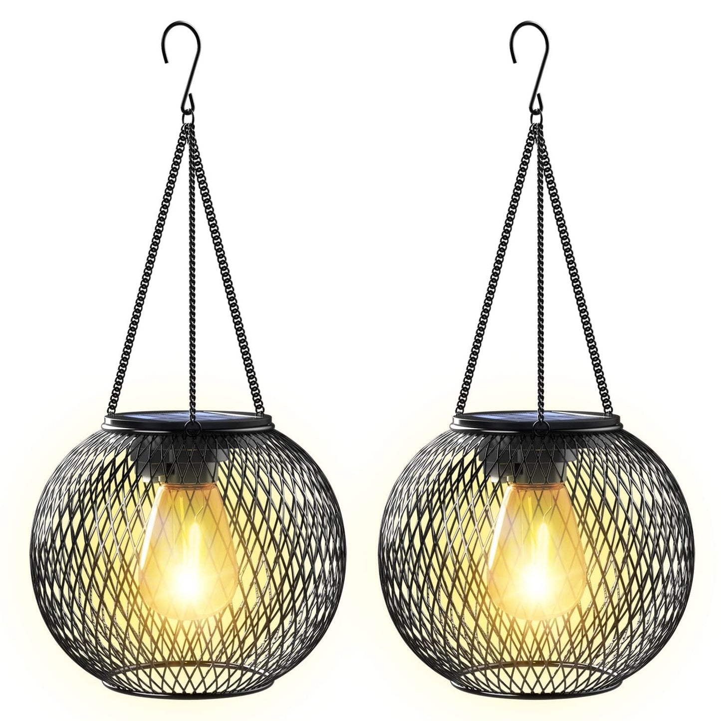 aldorian™-Solar Outdoor Lights Upgraded Hanging Lantern