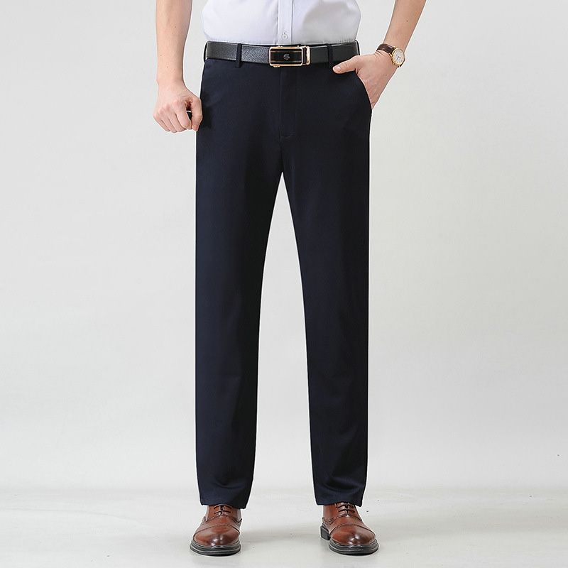 aldorian™-🔥Men’s Fashionable Stretch Plush-lined Suit Pants
