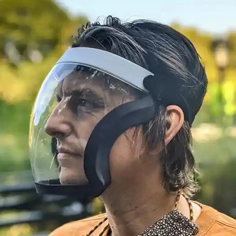 aldorian™-Full Face Protection Large Transparent Face Shield
