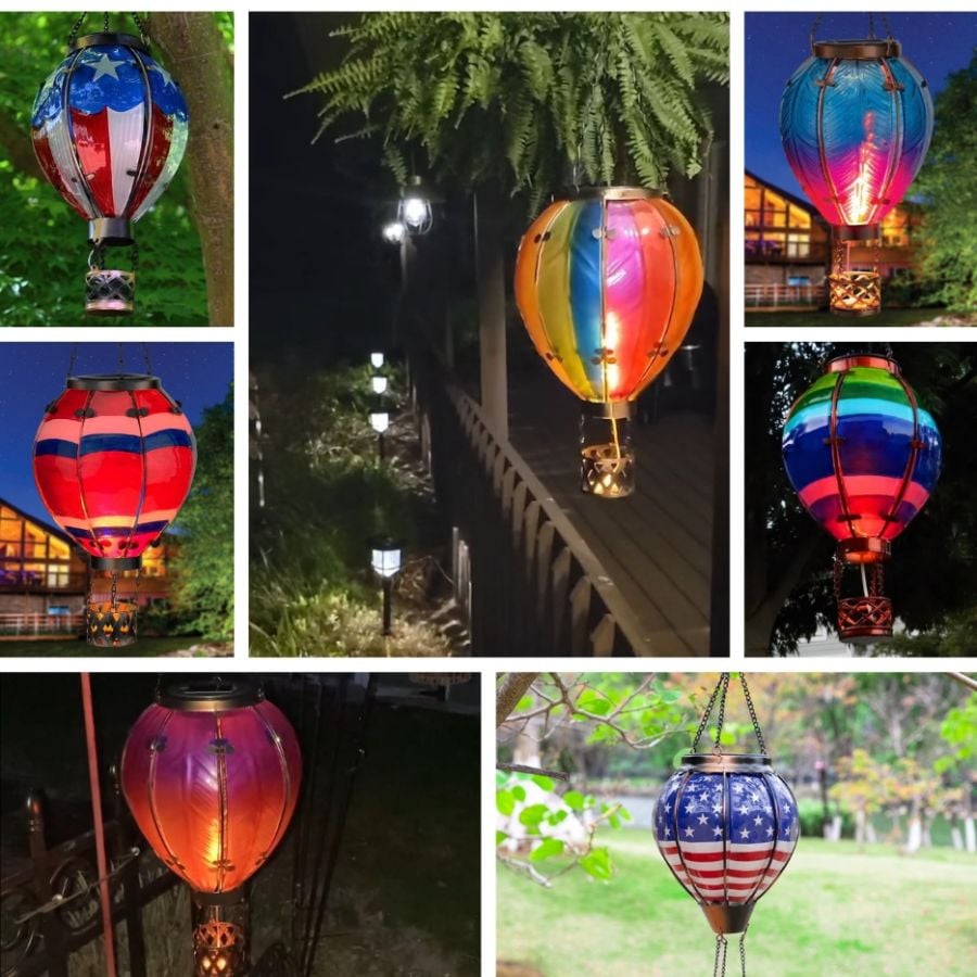 aldorian™-Hot Air Balloon Solar Lantern