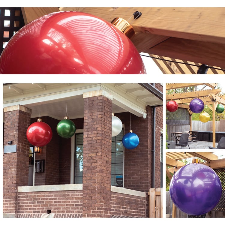 aldorianā¢-šOversized Inflatable Christmas Ball Decorationš | šBuy 3 Free Shippingš„