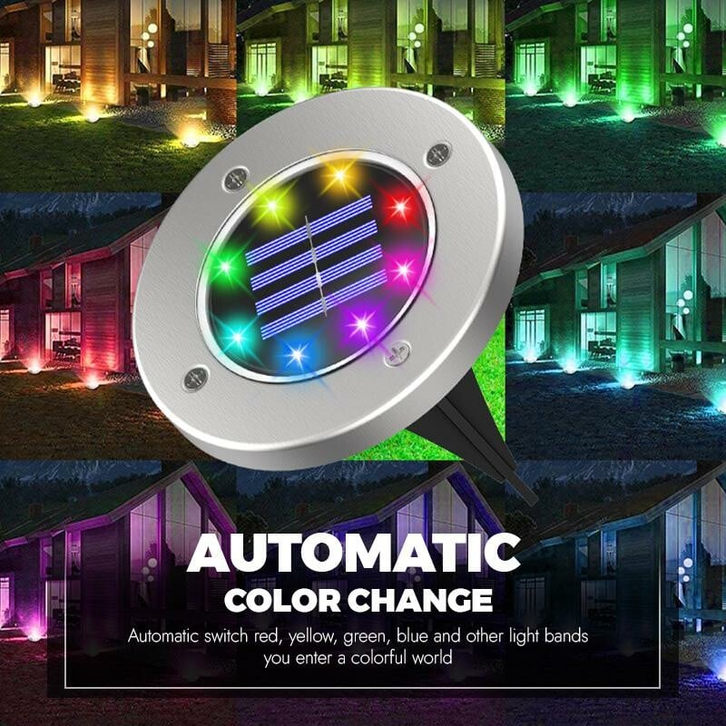 aldorian™-Solar Powered Floor Path LED Light