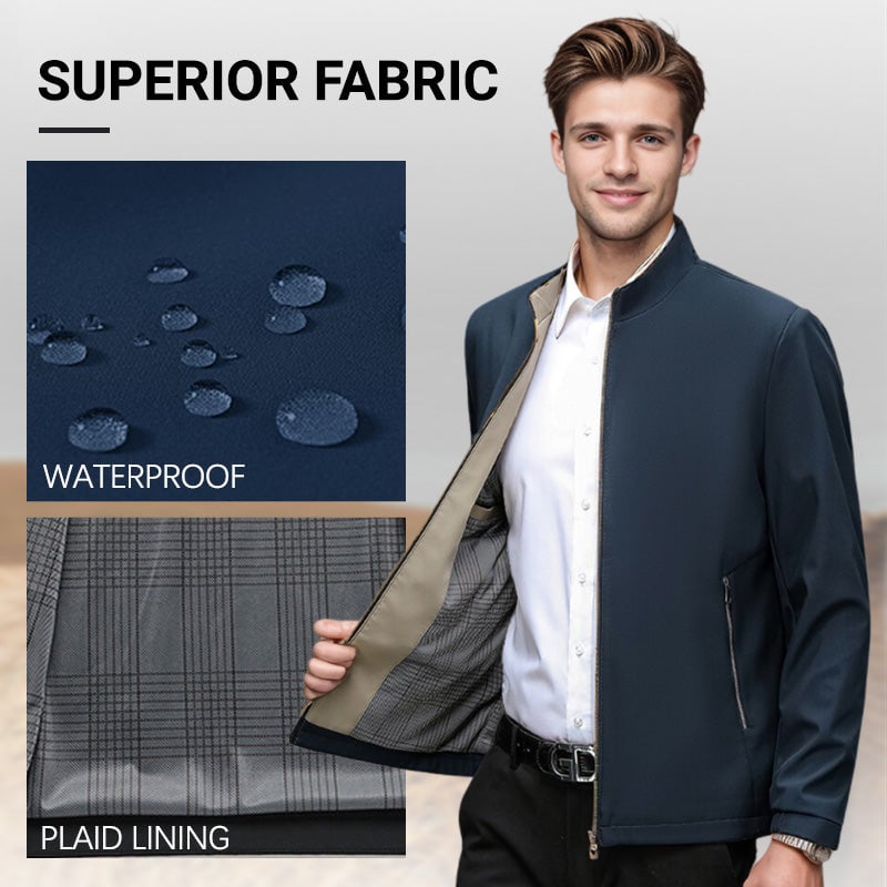 aldorian™-✨Fall New Arrivals ✨Men's Standing Collar Zipper Casual Jacket
