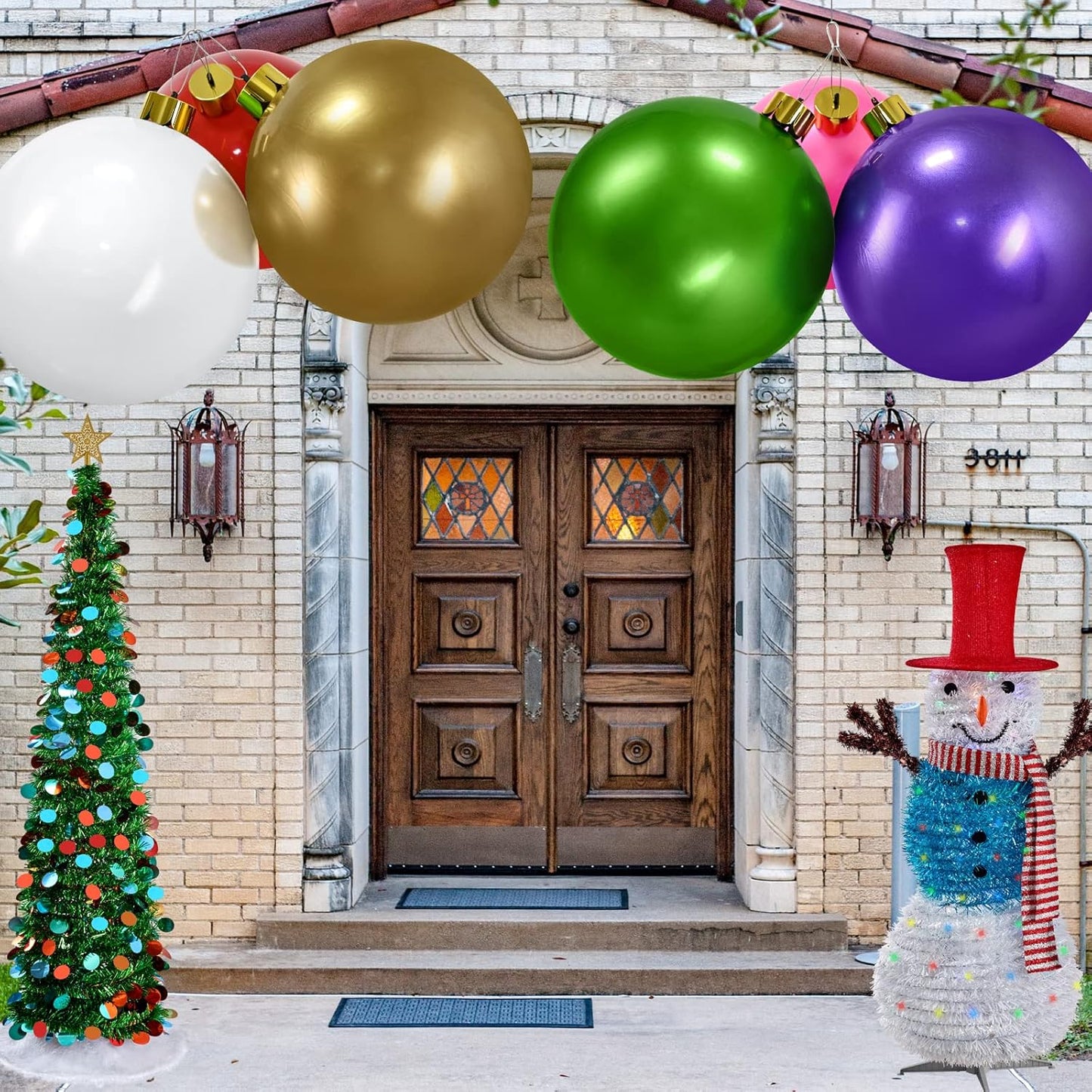 aldorianā¢-šOversized Inflatable Christmas Ball Decorationš | šBuy 3 Free Shippingš„