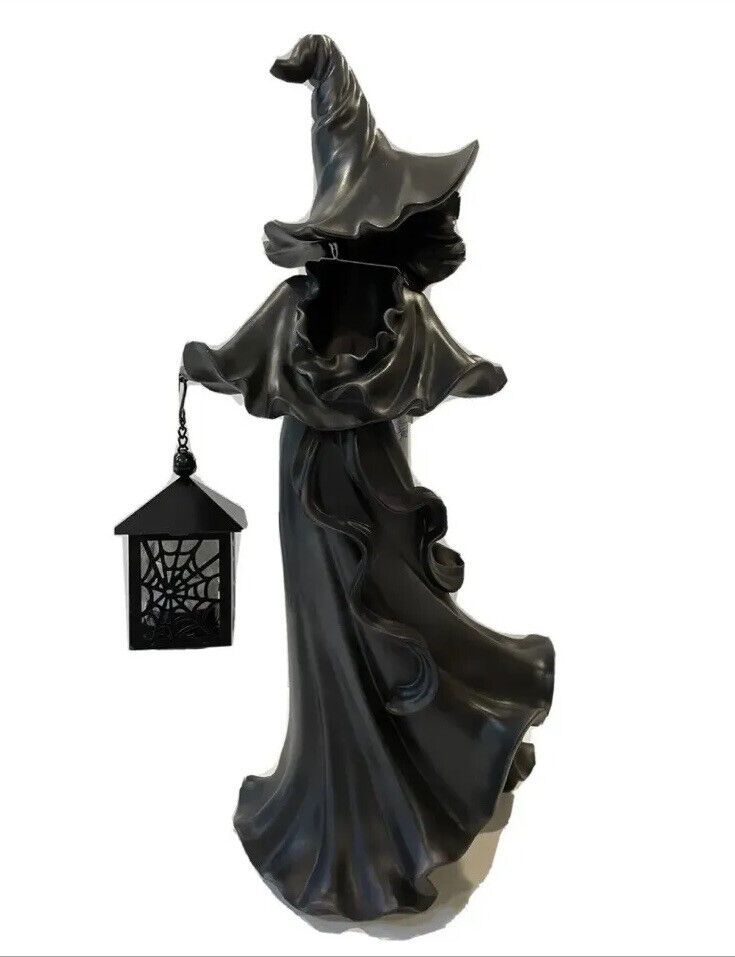 aldorian™-🎃Early Halloween Sale -Black Witch With Lantern