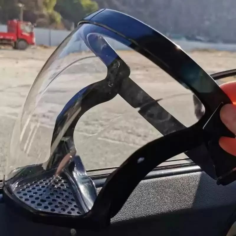 aldorian™-Full Face Protection Large Transparent Face Shield