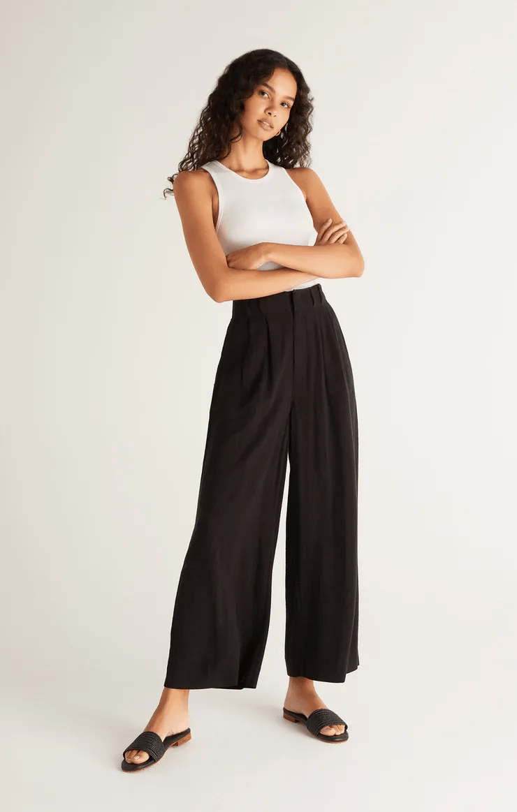 aldorian™-49% OFF🔥Women's elastic high waist casual wide leg pants (Buy 2 Free Shipping)