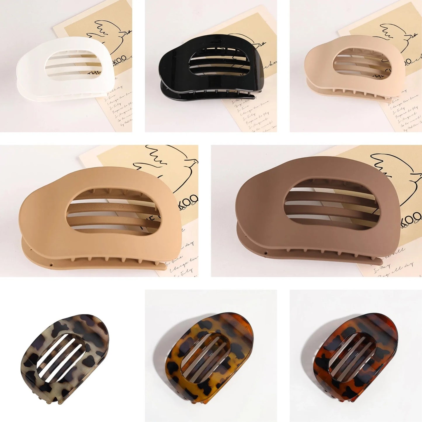 🔥Solid Color Hair Clip