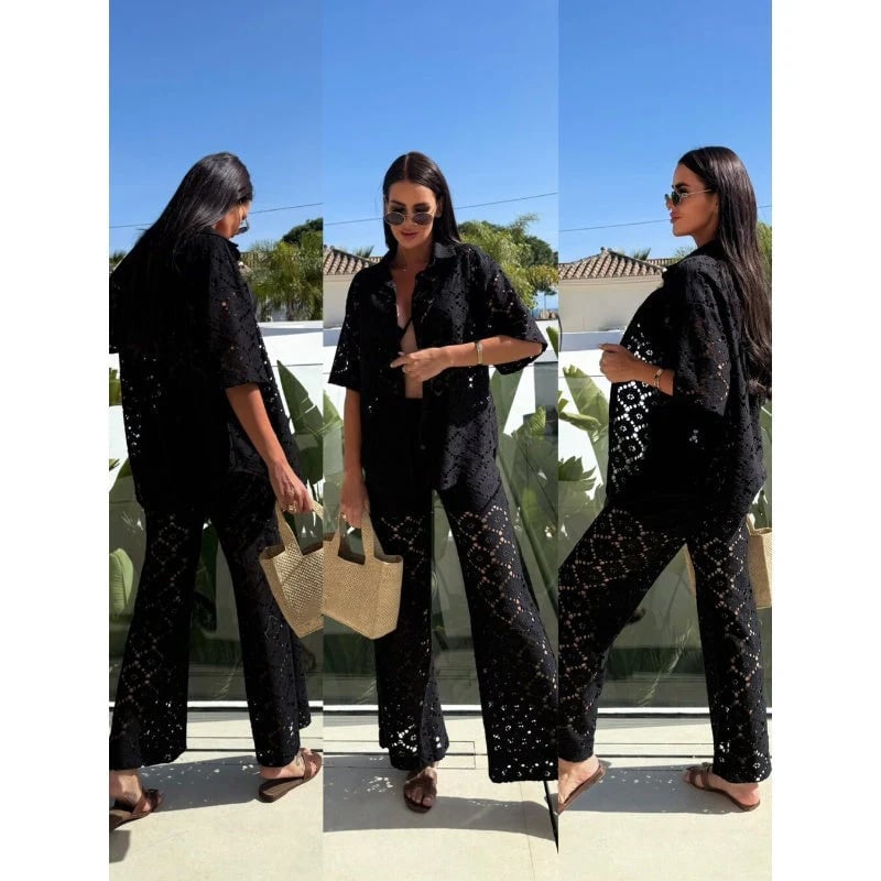 💃Women's Casual Lace Two-Piece Set