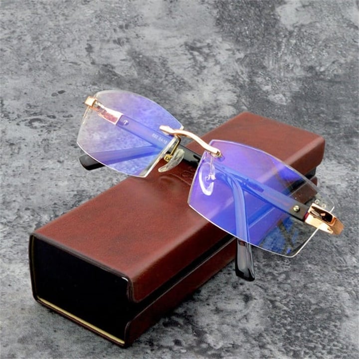 aldorian™-New Sapphire High Hardness Anti-blue Progressive Far And Near Dual-Use Reading Glasses