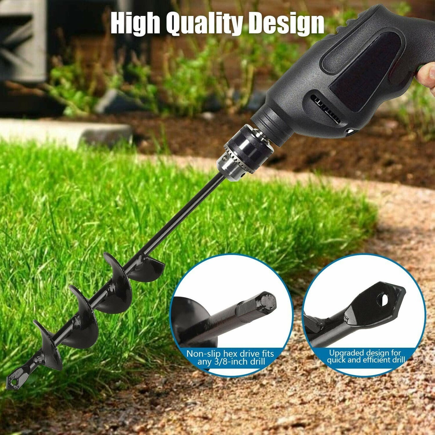 aldorian™-Easy Gardening Auger Spiral Drill Bit - Buy More Save More