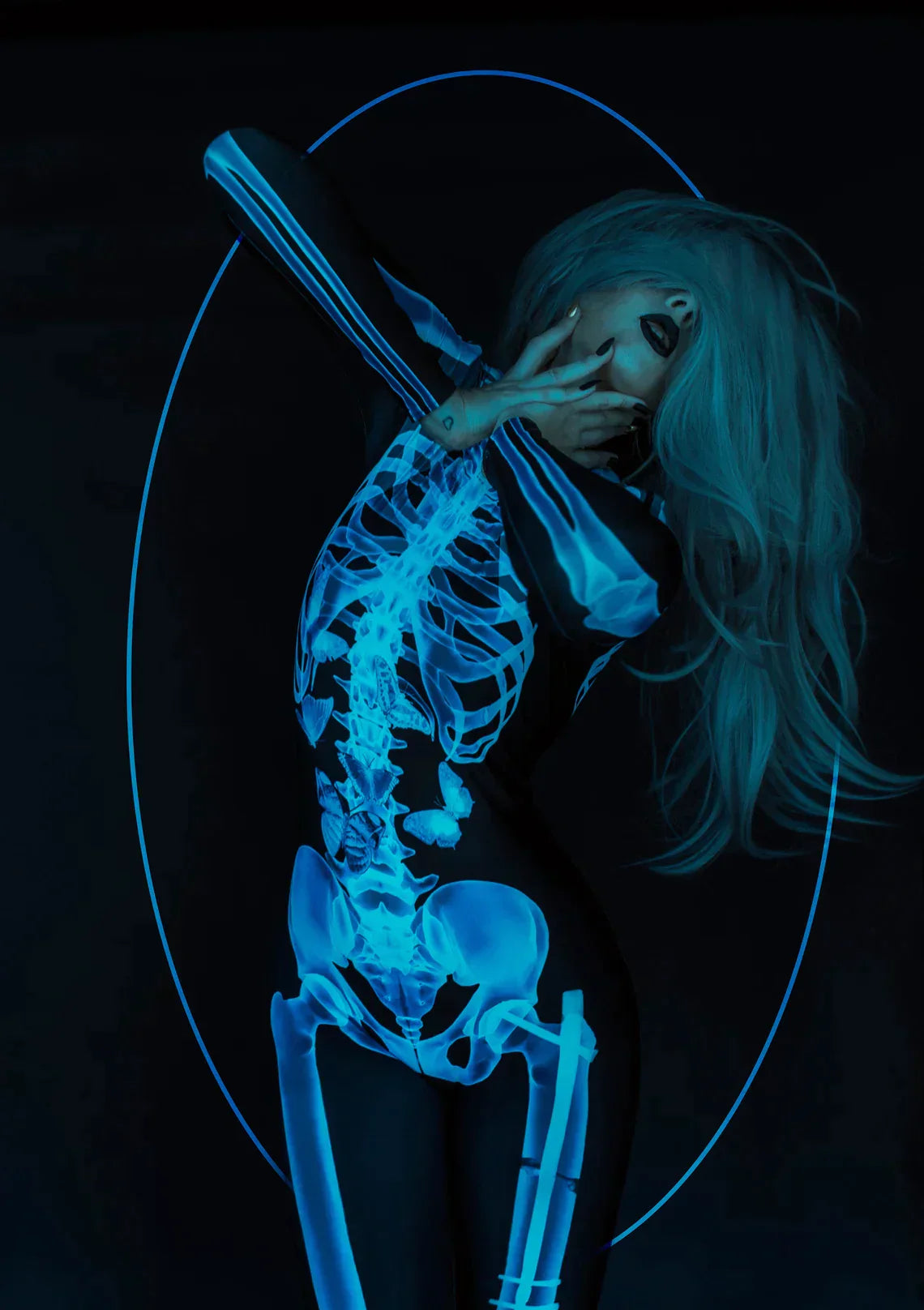 aldorianā¢-Early Halloween Promotionš„ Cosplay Women Skeleton Bodysuit