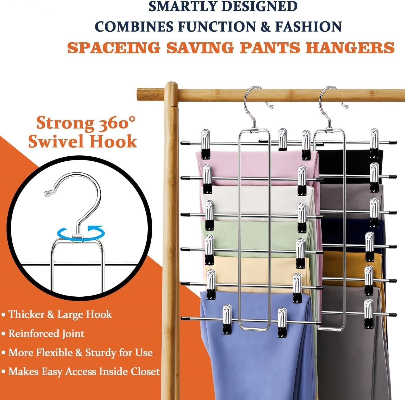 aldorian™-Pants Hangers with Clips