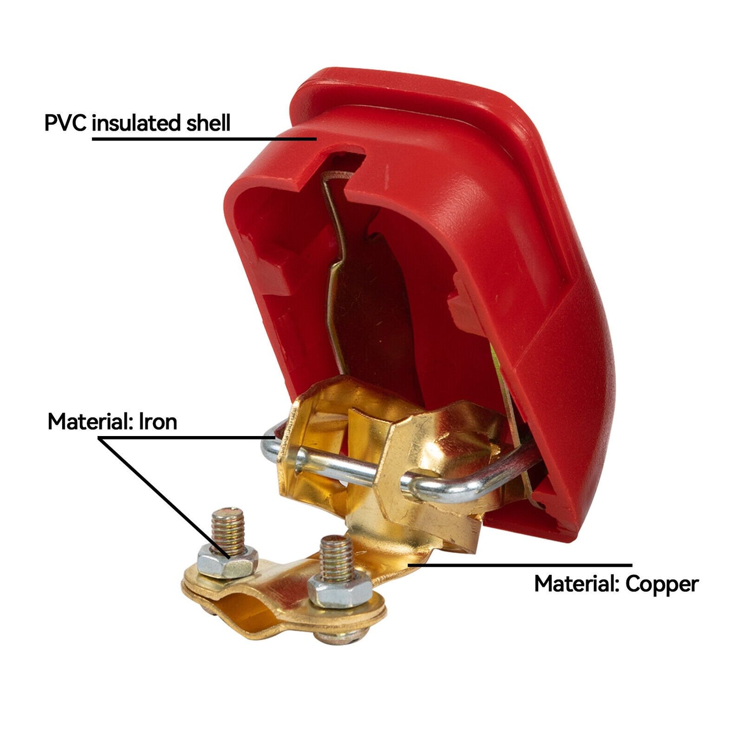aldorian™-Quick Release Battery Terminals Clamps