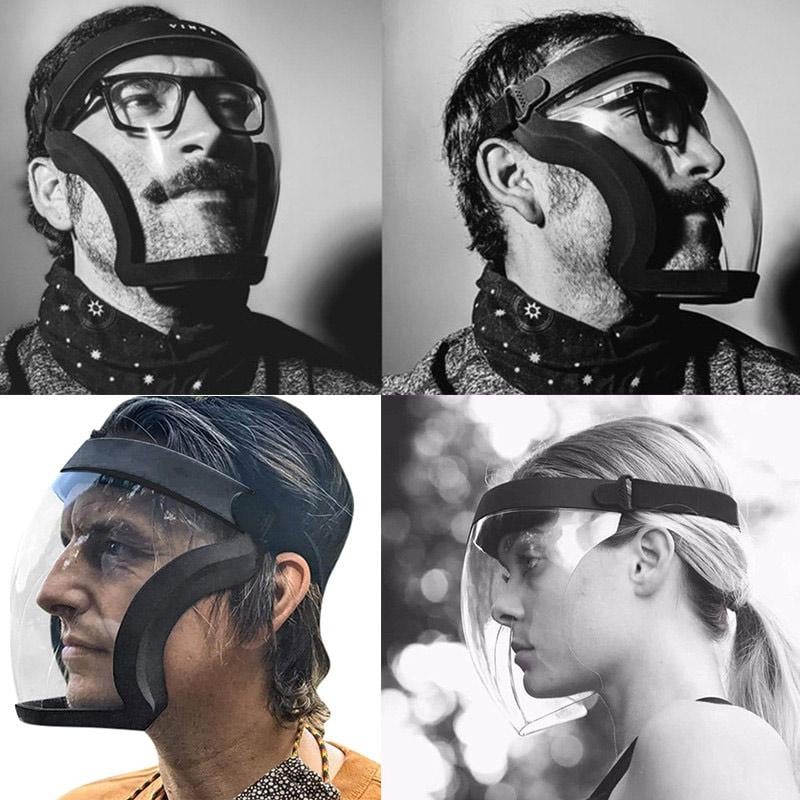 aldorian™-Full Face Protection Large Transparent Face Shield