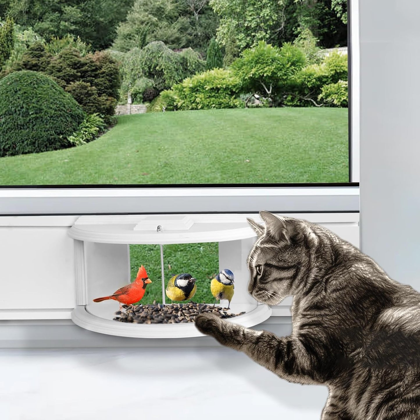 aldorian™-Discover the Ultimate Bird-Watching Experience with Our Window Bird Feeder