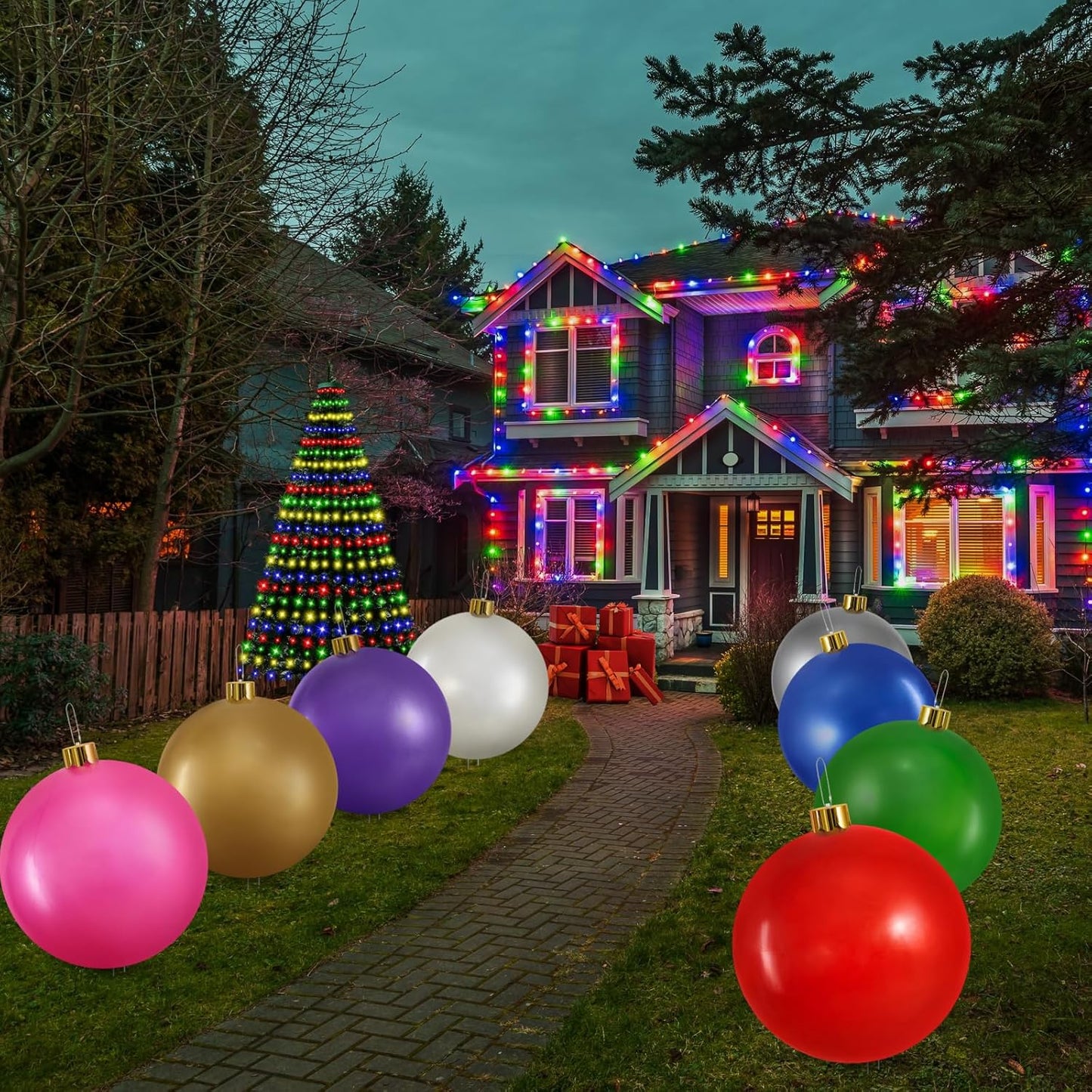 aldorianā¢-šOversized Inflatable Christmas Ball Decorationš | šBuy 3 Free Shippingš„