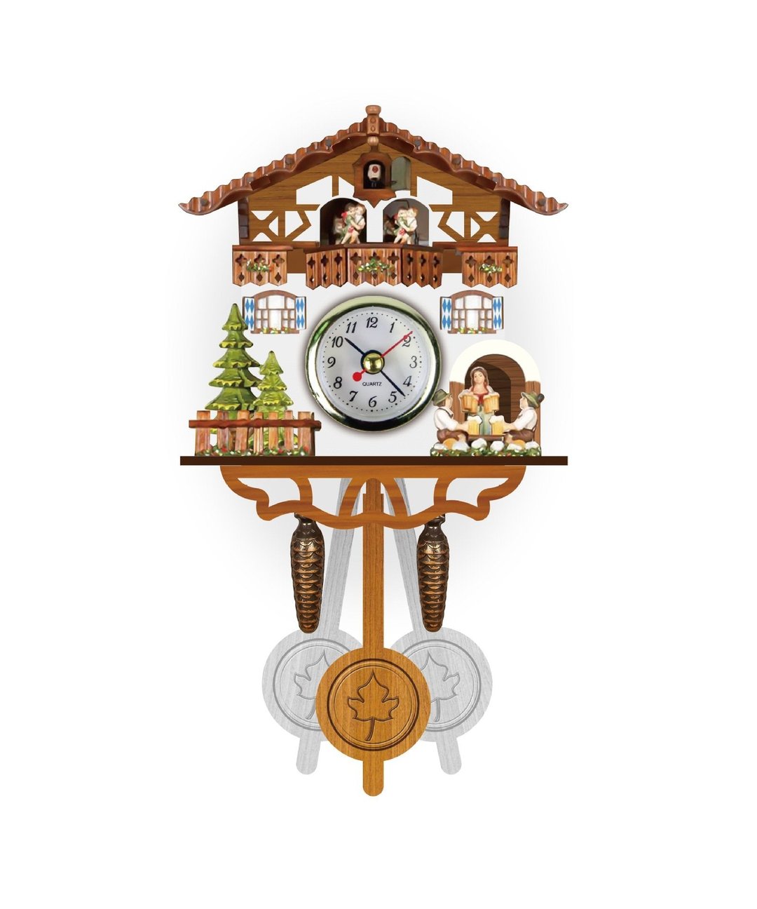 aldorian™-German Cuckoo Clock-German Black Forest Cuckoo Clock