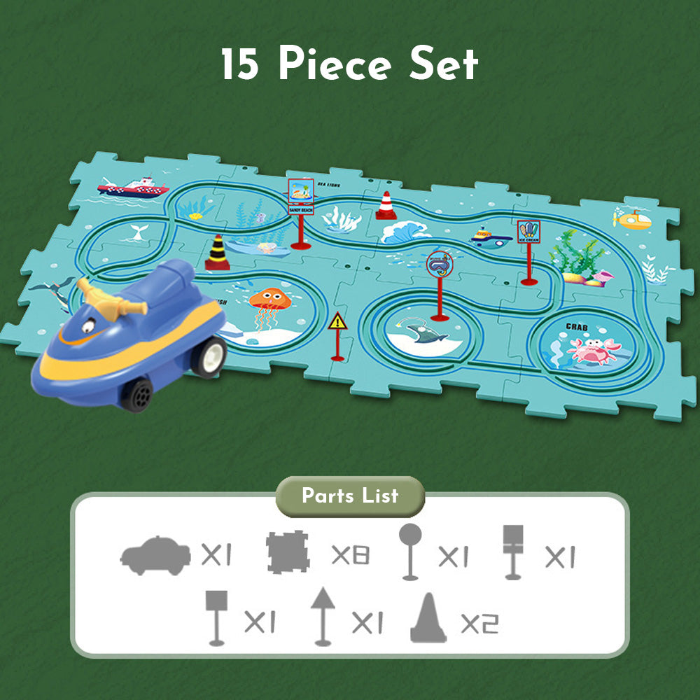 aldorian™-Kids Car Track Set