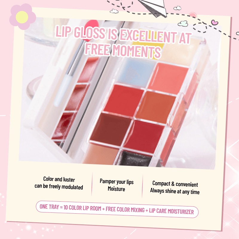 aldorian™-🔥🔥10-Color Lipstick Color Palette