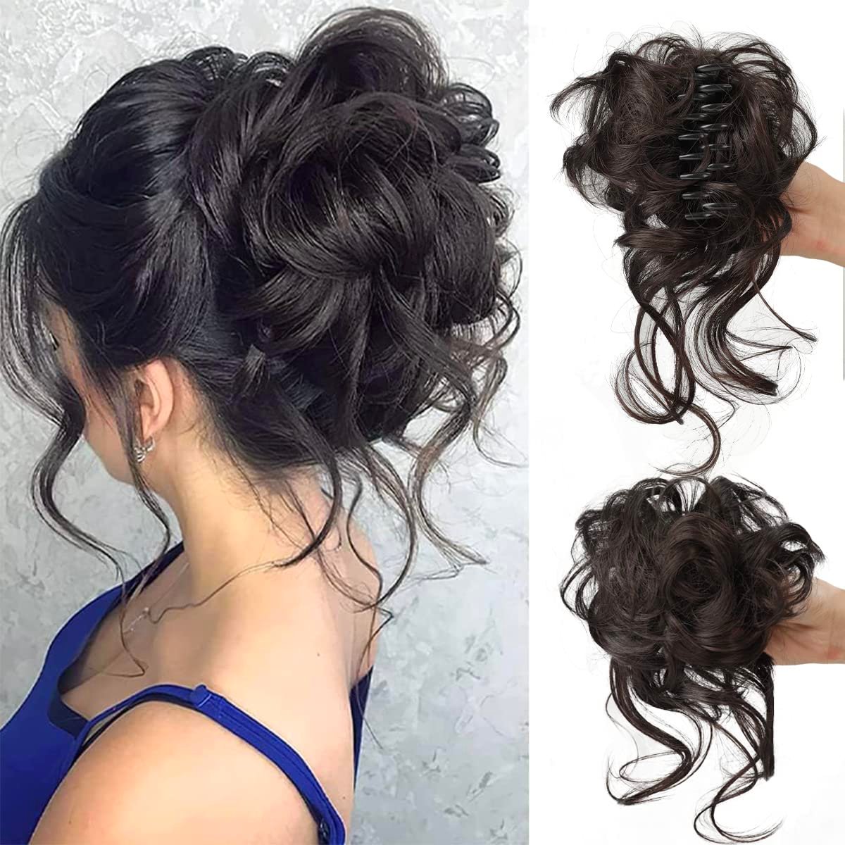 aldorian™-🔥Buy 1 Get 1 Free🔥Curly Bun Hair Claw Clips