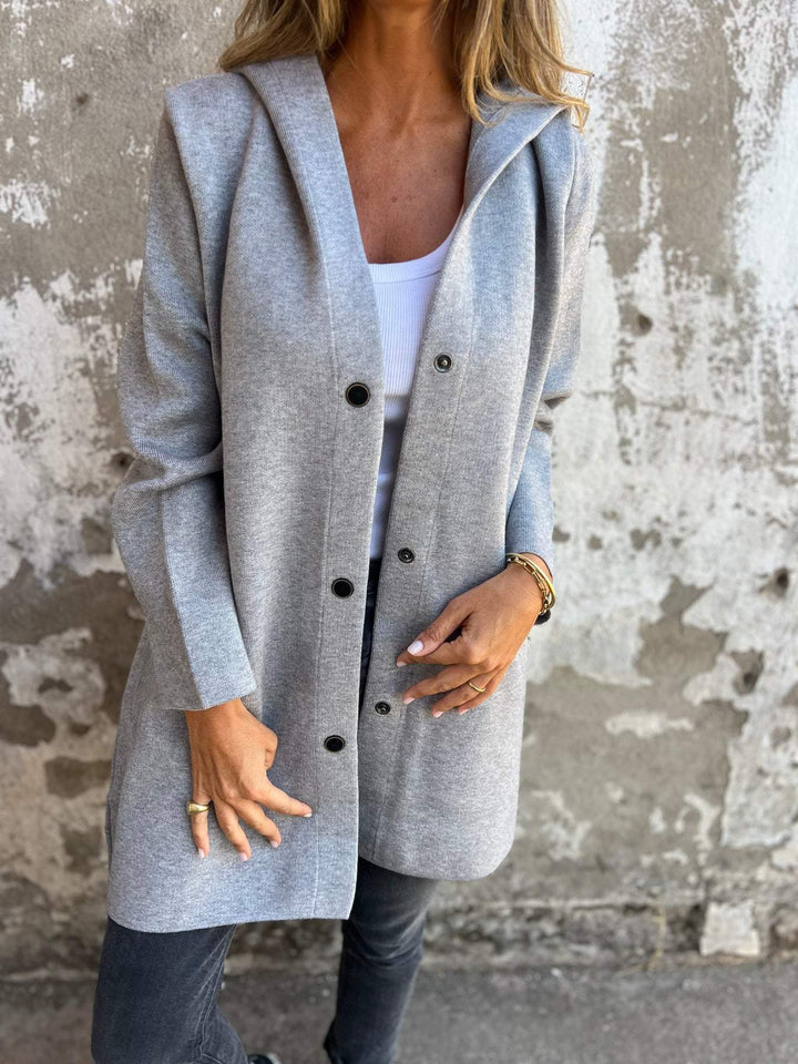 aldorian™-CLEARANCE SALE🔥 Casual Single Breasted Hooded Jacket
