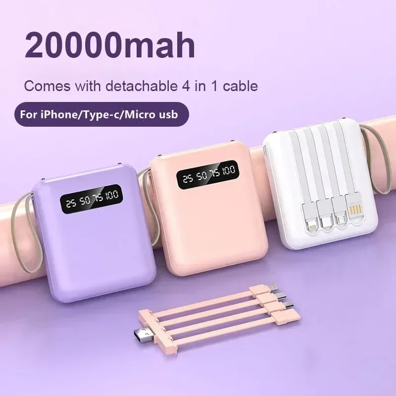 aldorian™-4-in-1 Power Bank Fast Charging
