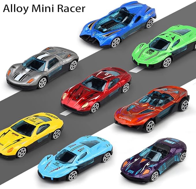aldorian™-Catapulting Racing Track with Cars