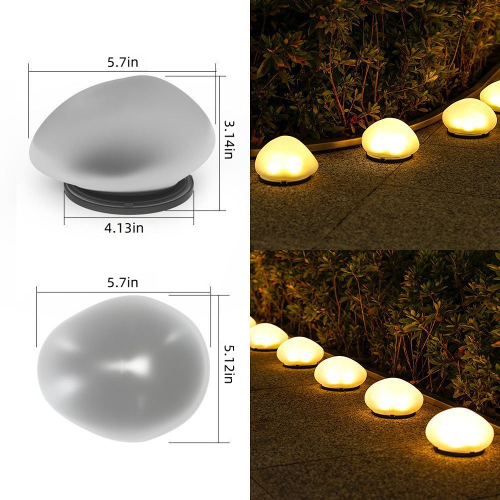 🔥Solar Powered Stone Garden Light
