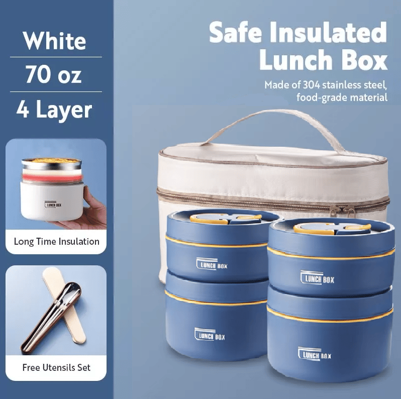 aldorian™-Portable Insulated Lunch Container Set - BUY 2 FREE SHIPPING