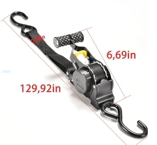 aldorian™-🔥Hot Sale 49%OFF🔥 Retractable Auto Ratchet Strap