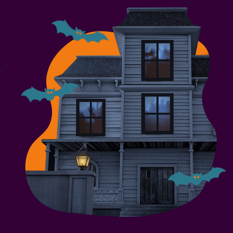aldorian™-Scary Halloween Projector( Projector + 12 videos + Screen)