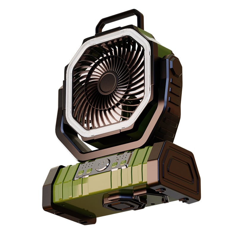 aldorian™-Portable Camping Fan Rechargeable (free delivery)