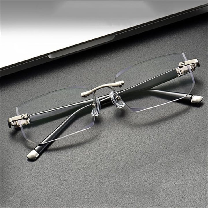aldorian™-New Sapphire High Hardness Anti-blue Progressive Far And Near Dual-Use Reading Glasses