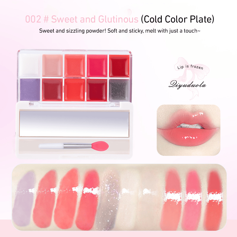 aldorian™-🔥🔥10-Color Lipstick Color Palette