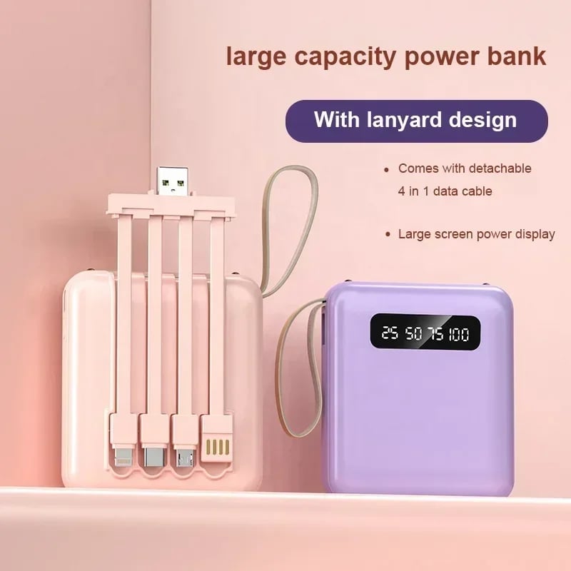 aldorian™-4-in-1 Power Bank Fast Charging