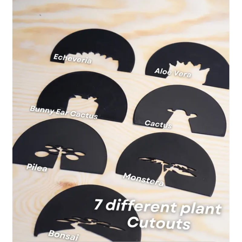 aldorian™-Light Projections Plant Pot