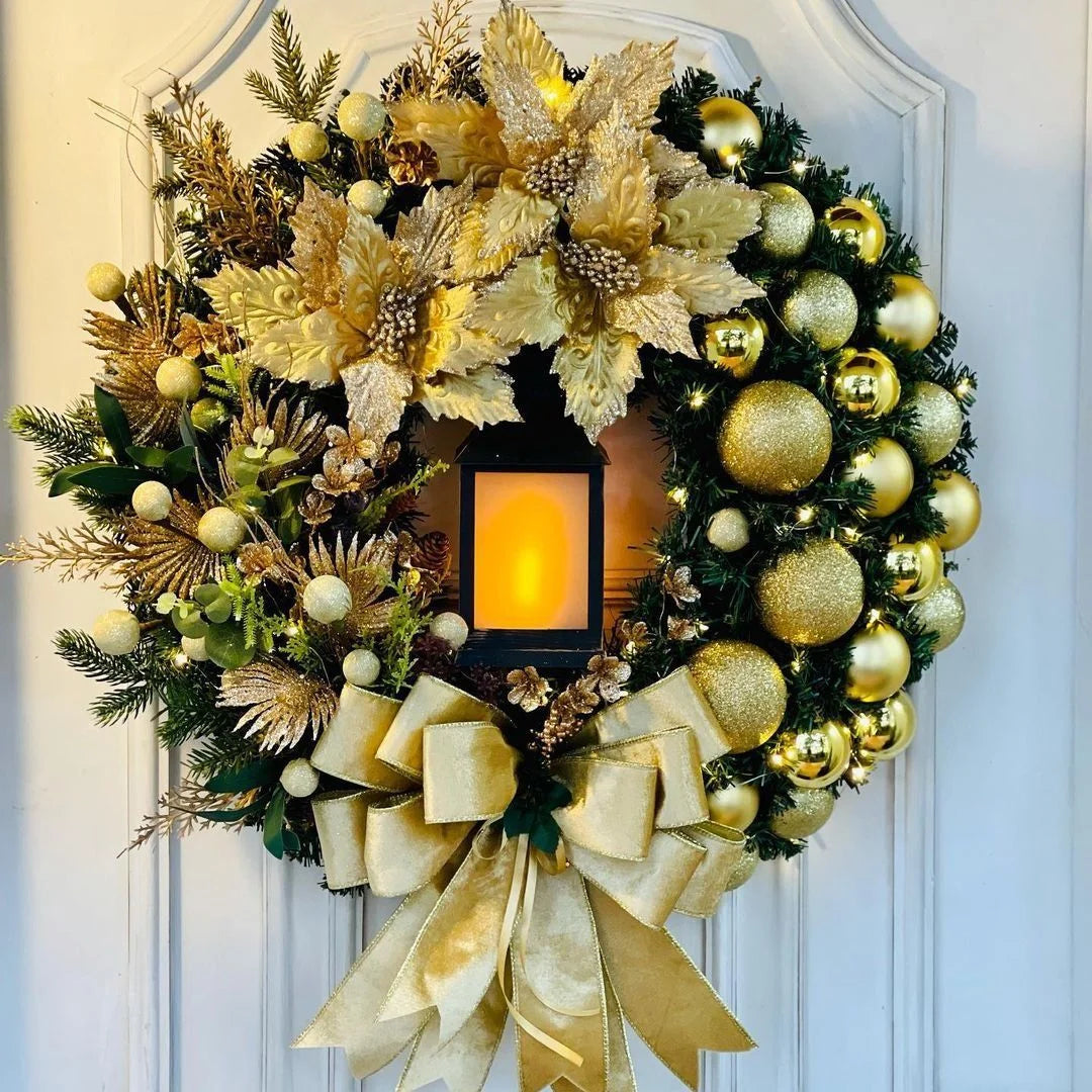 aldorian™-Sacred Christmas Wreath with Lights