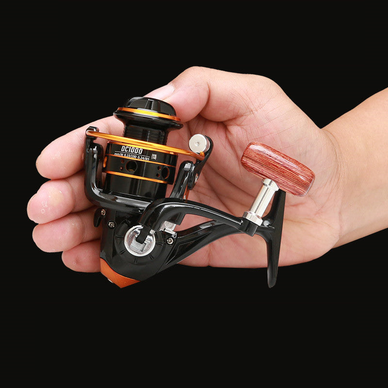 aldorian™-Upgrade Your Fishing Game with a Spinning Reel: Fish Wheel Coil Fixed Spool Gear Equipm