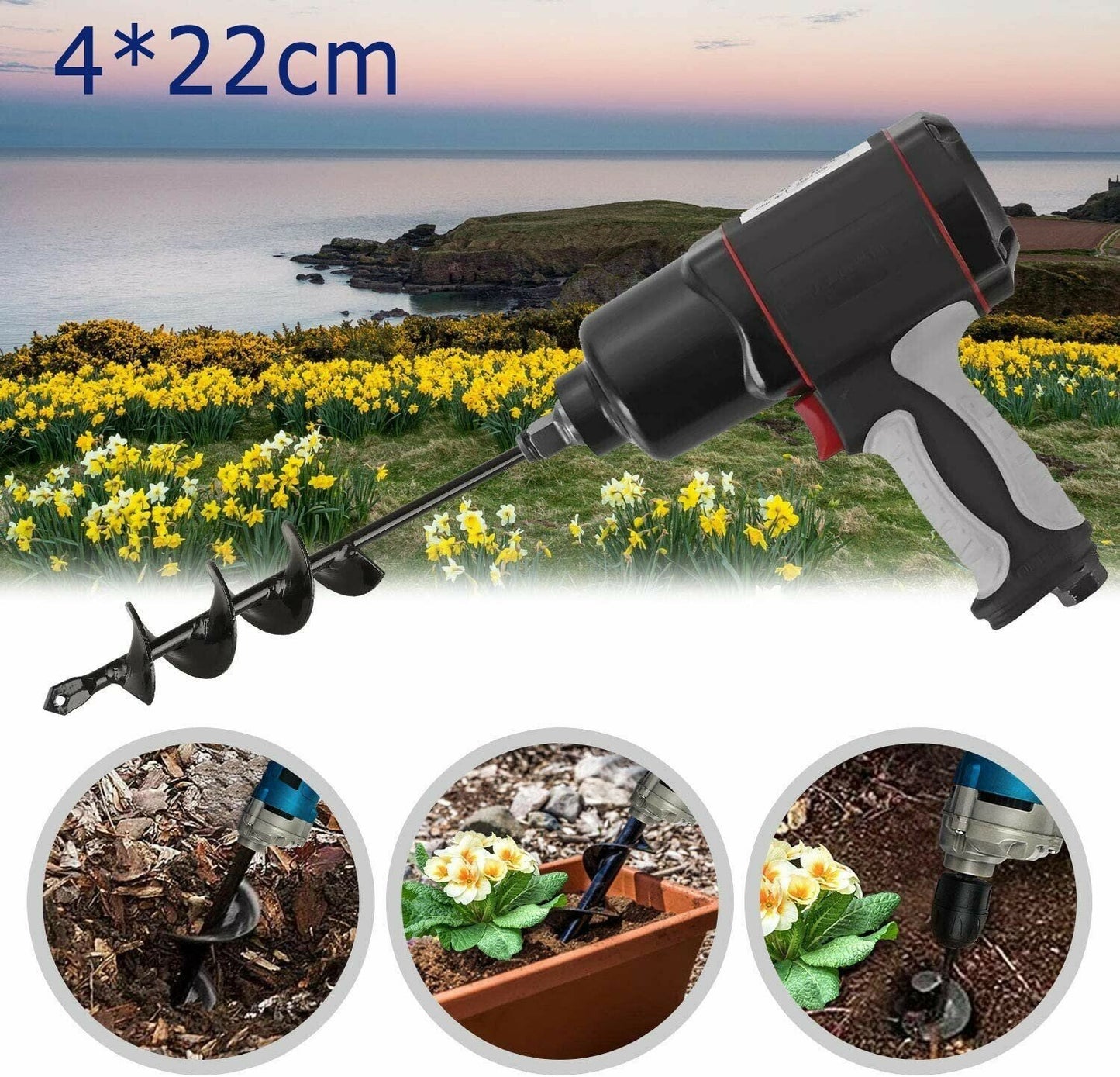 aldorian™-Easy Gardening Auger Spiral Drill Bit - Buy More Save More