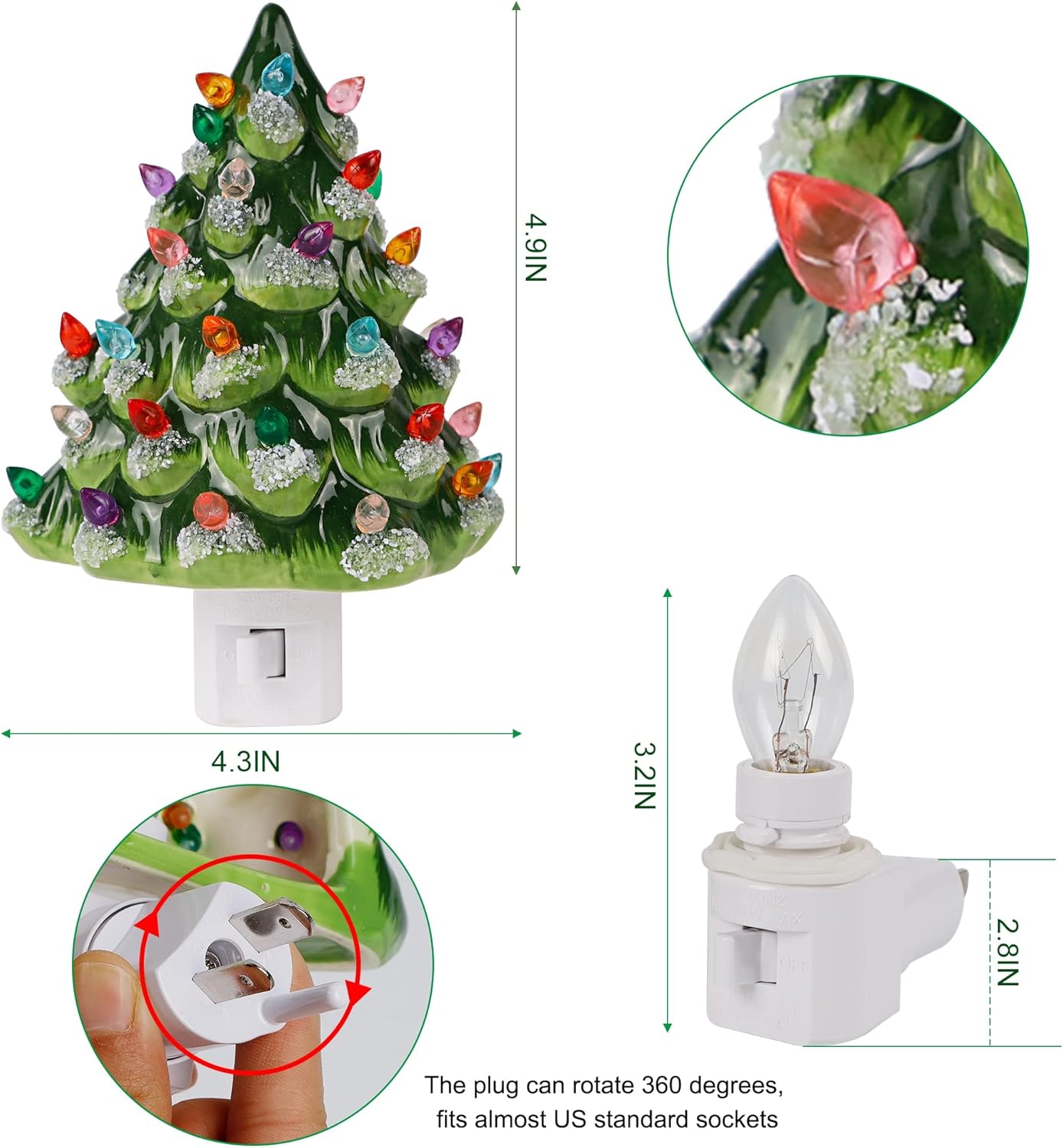 aldorian™-🎄2024 Christmas Tree Night Light